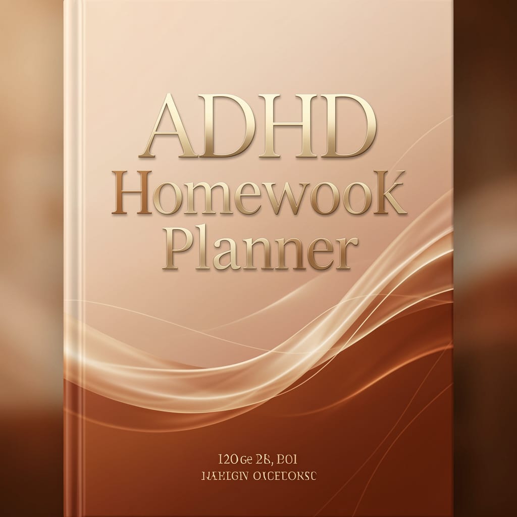 ADHD Homework Planner PDF using