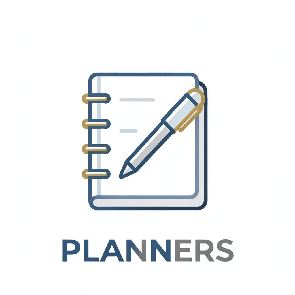 Discover our collection of digital daily, weekly, and monthly planners. Designed to boost your productivity and organize your schedule with vibrant, artistic layouts. Compatible with GoodNotes, Notability, and home printing.