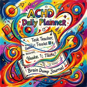 ADHD Daily Planner – Task Tracker & Brain Dump Journal