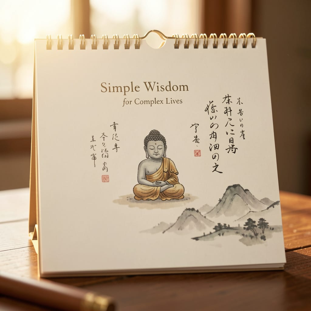 Tiny Buddha 2027 Monthly/Weekly Planner Calendar: Simple Wisdom for Complex Lives Calendar